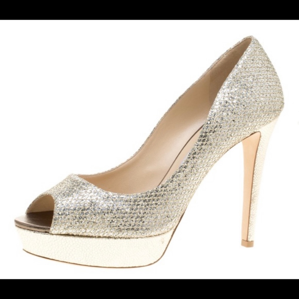 Jimmy Choo Metallic Pumps
